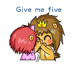 King and princess sweet world II sticker #7552448