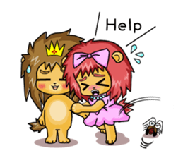 King and princess sweet world II sticker #7552449