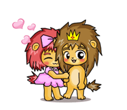 King and princess sweet world II sticker #7552450