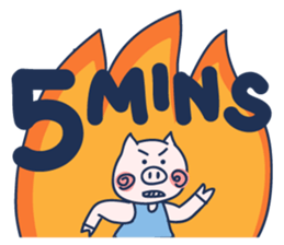 You are LATE! (Cantonese) sticker #7553049