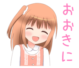 Kansai-ben girls sticker #7553287