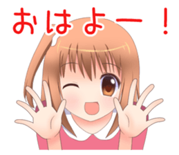 Kansai-ben girls sticker #7553289