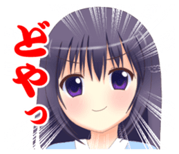 Kansai-ben girls sticker #7553292