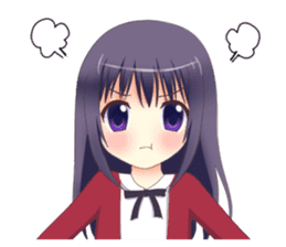 Kansai-ben girls sticker #7553294