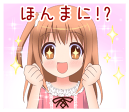 Kansai-ben girls sticker #7553295