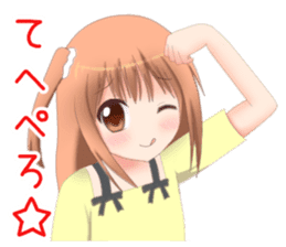 Kansai-ben girls sticker #7553301