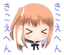 Kansai-ben girls sticker #7553307