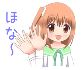 Kansai-ben girls sticker #7553315