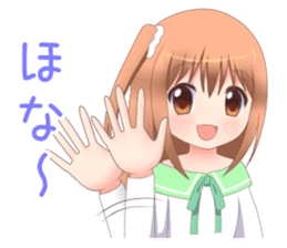 Kansai-ben girls sticker #7553315