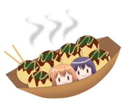 Kansai-ben girls sticker #7553322