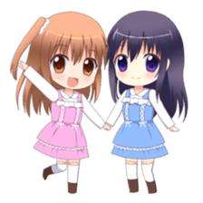 Kansai-ben girls sticker #7553323