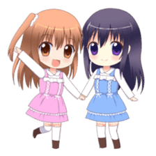 Kansai-ben girls sticker #7553323