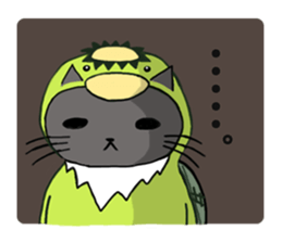 Cosplay cats by Aimi Ikenaga sticker #7554048