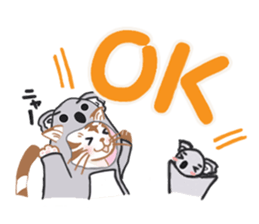 Cosplay cats by Aimi Ikenaga sticker #7554050