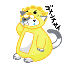 Cosplay cats by Aimi Ikenaga sticker #7554057