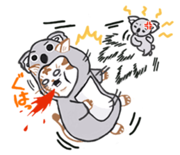 Cosplay cats by Aimi Ikenaga sticker #7554067
