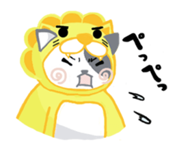 Cosplay cats by Aimi Ikenaga sticker #7554071