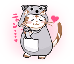 Cosplay cats by Aimi Ikenaga sticker #7554072