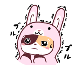 Cosplay cats by Aimi Ikenaga sticker #7554075