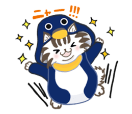 Cosplay cats by Aimi Ikenaga sticker #7554076