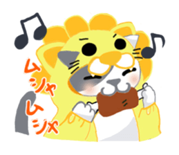 Cosplay cats by Aimi Ikenaga sticker #7554078