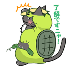 Cosplay cats by Aimi Ikenaga sticker #7554080