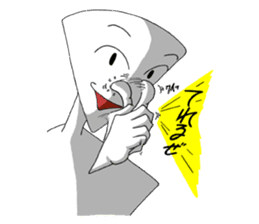 Both sides of just feeling sticker #7554171