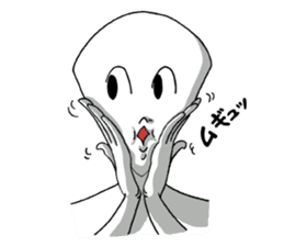 Both sides of just feeling sticker #7554177