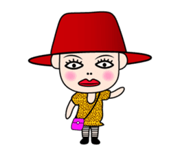 Okan in Kansai of Japan. Silent Version. sticker #7554376