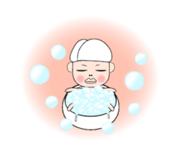 Okan in Kansai of Japan. Silent Version. sticker #7554379