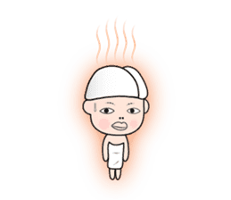 Okan in Kansai of Japan. Silent Version. sticker #7554380