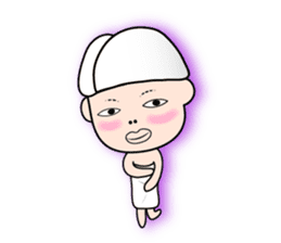 Okan in Kansai of Japan. Silent Version. sticker #7554381