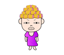 Okan in Kansai of Japan. Silent Version. sticker #7554382