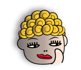 Okan in Kansai of Japan. Silent Version. sticker #7554386