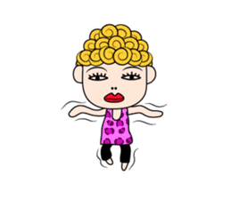 Okan in Kansai of Japan. Silent Version. sticker #7554391