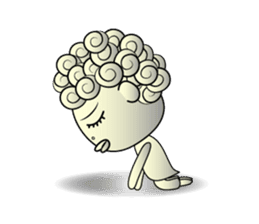 Okan in Kansai of Japan. Silent Version. sticker #7554397