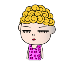 Okan in Kansai of Japan. Silent Version. sticker #7554399