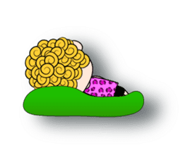 Okan in Kansai of Japan. Silent Version. sticker #7554400