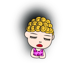 Okan in Kansai of Japan. Silent Version. sticker #7554401