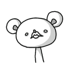 Silly talk of the mouse sticker #7554434