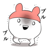 Usashi Miyamoto (rabbit tooth Sticker) sticker #7554487