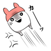 Usashi Miyamoto (rabbit tooth Sticker) sticker #7554497