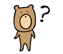 Everyday Life of Bear sticker #7554565