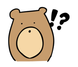 Everyday Life of Bear sticker #7554582