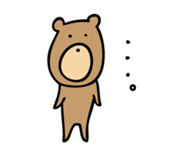 Everyday Life of Bear sticker #7554584