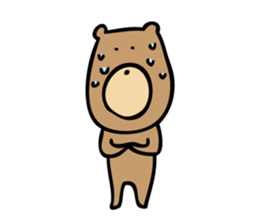 Everyday Life of Bear sticker #7554588