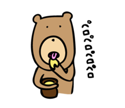 Everyday Life of Bear sticker #7554592