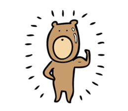 Everyday Life of Bear sticker #7554595