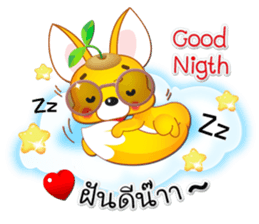 Foxy : Save The Earth. sticker #7555108