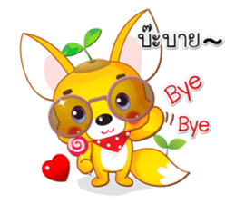 Foxy : Save The Earth. sticker #7555111